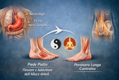 Stomaco e Piede: relazione tra piede piatto e gastrite